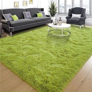 SuperSoft FluffyRug for Bedroom,Modern Shaggy Rug Fuzzy Kids Rug for Living Room